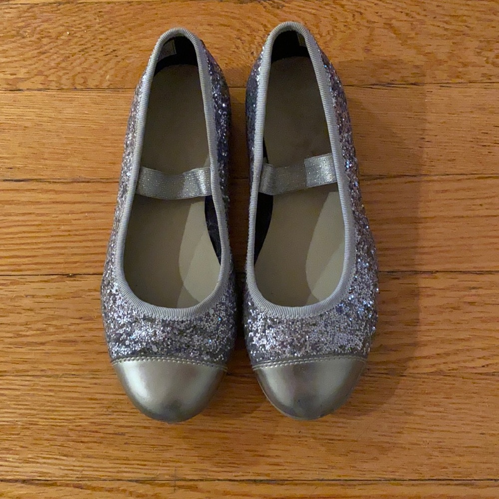 Sparkly size 12 girls Clarks